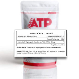 Peak ATP (Adenosine Triphosphate) Powder – 100% Pure